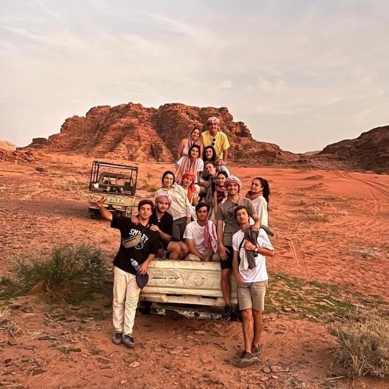 מלון וואדי רם Bedouin Host Camp& With Tour מראה חיצוני תמונה